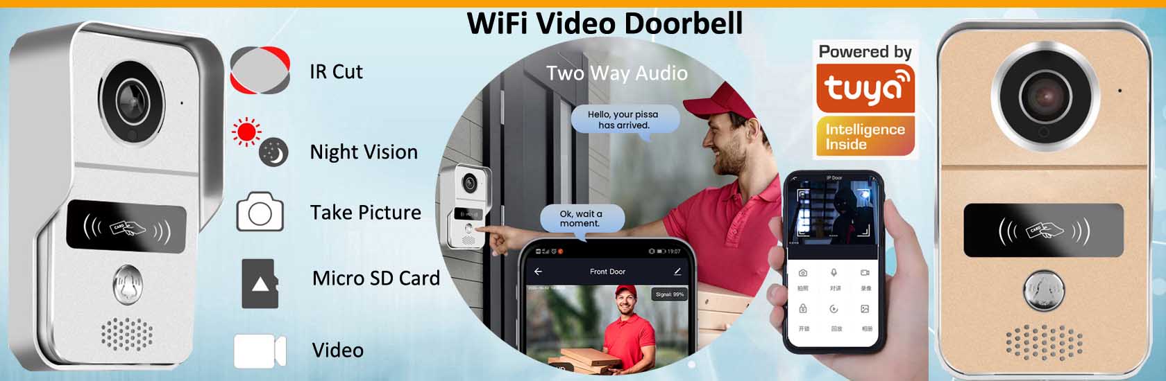 WiFi Video Doorbell VF-DB04
