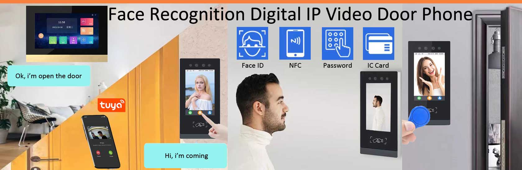 Face Recognition Video Door Phone  VF-DB10