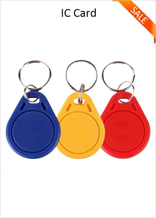 IC Card 13.56MHZ Key Tag Blue Keyfob M1 Key Entrance Guard Card Smart Key Tags IC Badge Access Control Card For ​Apartment Intercom Access Controller WiFi Video Doorbell Smart Lock VF-IC03